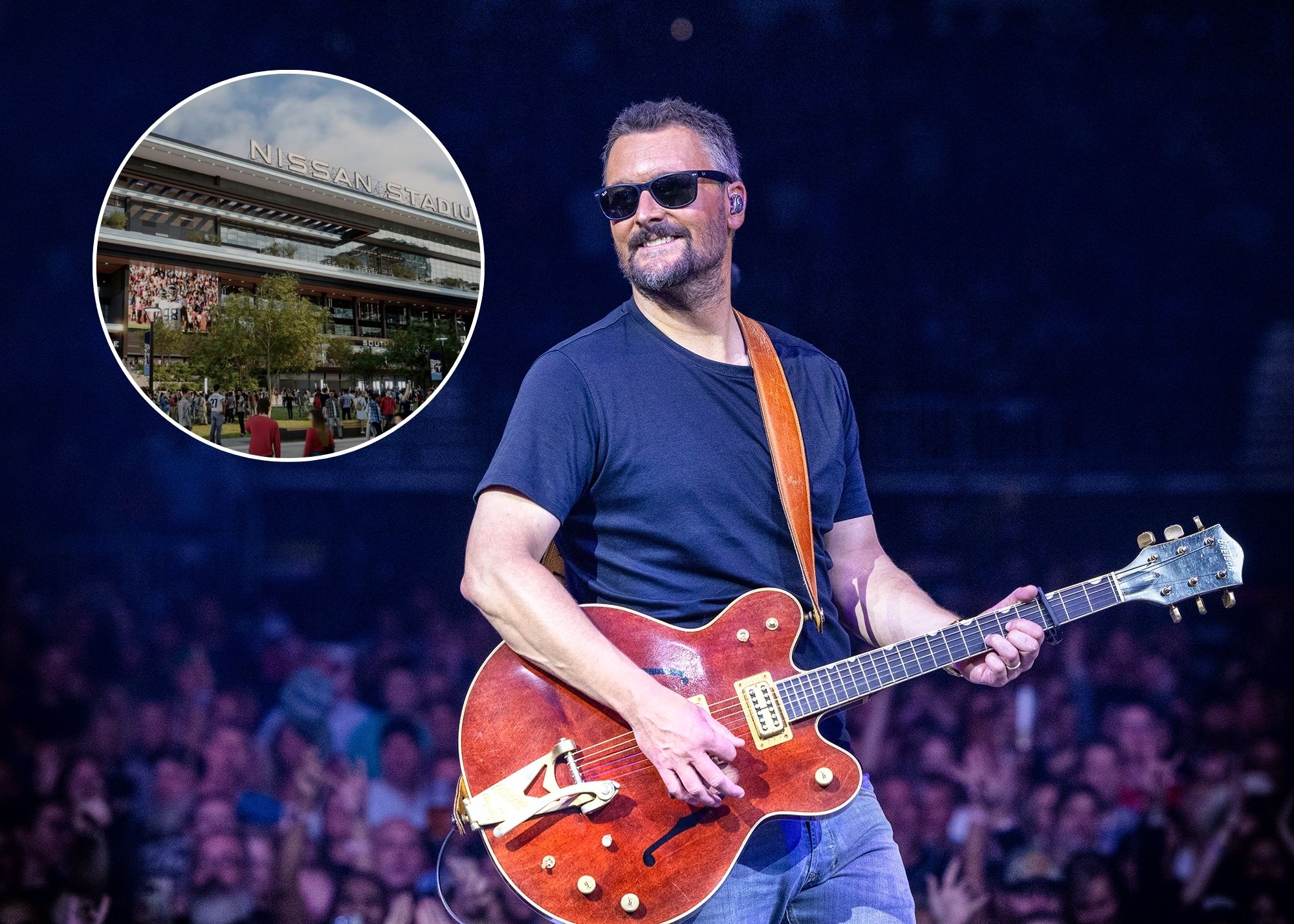 Eric Church & Tim McGraw Were Part Of The Committee Responsible For Bringing The Super Bowl To Nashville