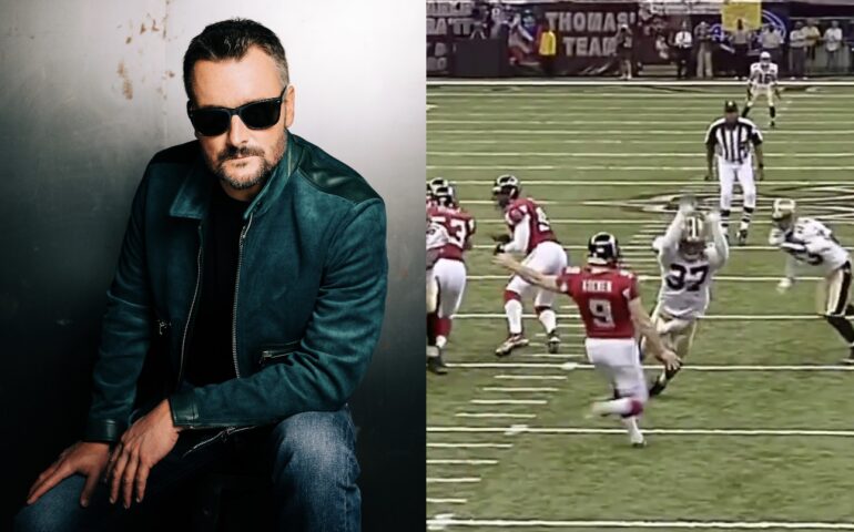 Eric Church New Orleans Saints