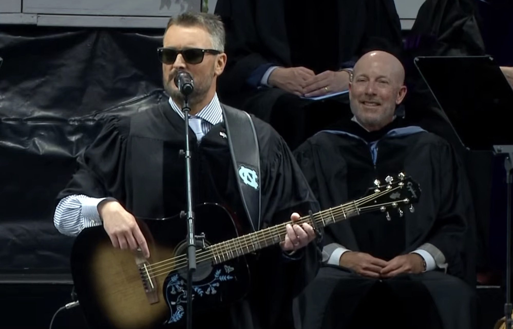Eric Church Uses His Guitar To Deliver Powerful Commencement Speech At UNC