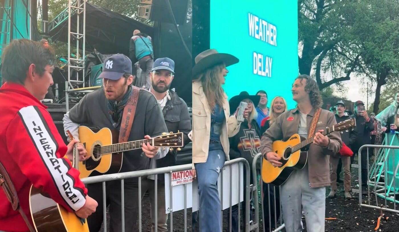 Kaitlin Butts, Wyatt Flores & Evan Honer Lead “Two Dozen Roses” Singalong At Two Step Inn After Severe Weather Cancelled The First Day Of The Festival