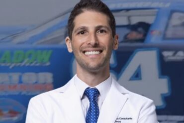 Eye doctor NASCAR driver