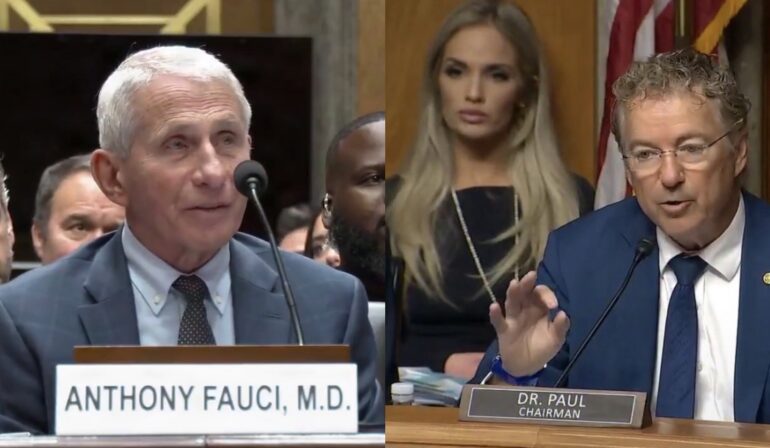 Anthony Fauci hearing Rand Paul