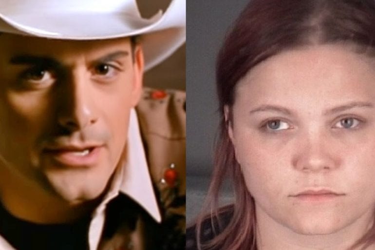 Brad Paisley and woman