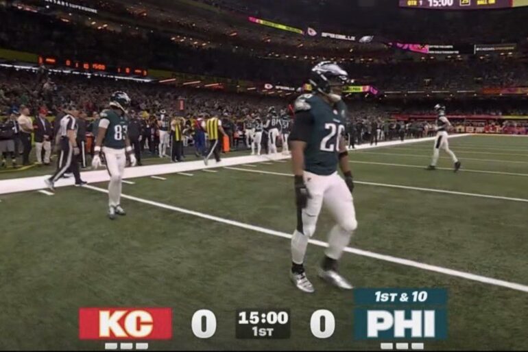 Fox Super Bowl scorebug