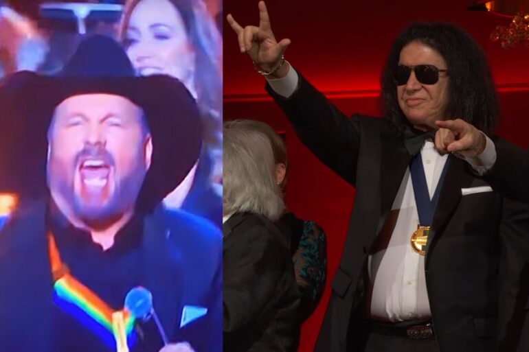 Garth Brooks and Kiss