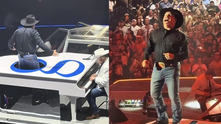 Garth Brooks piano
