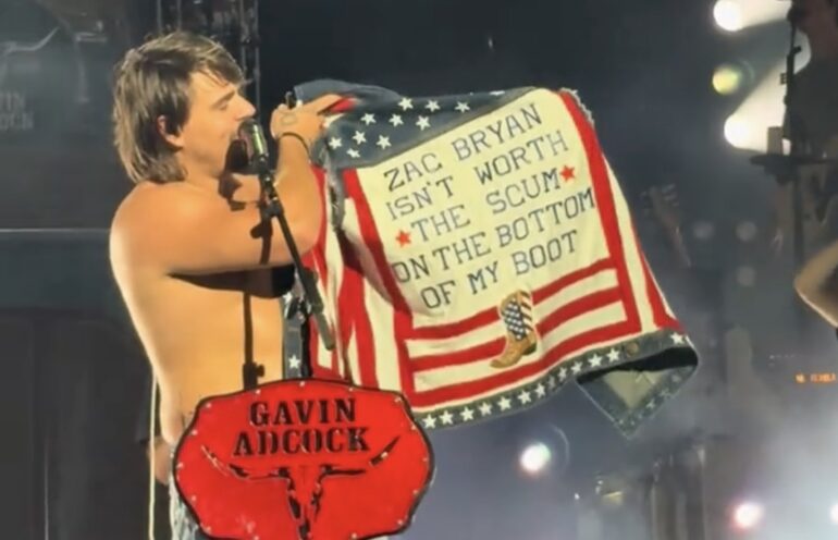 Gavin Adcock Zach Bryan vest