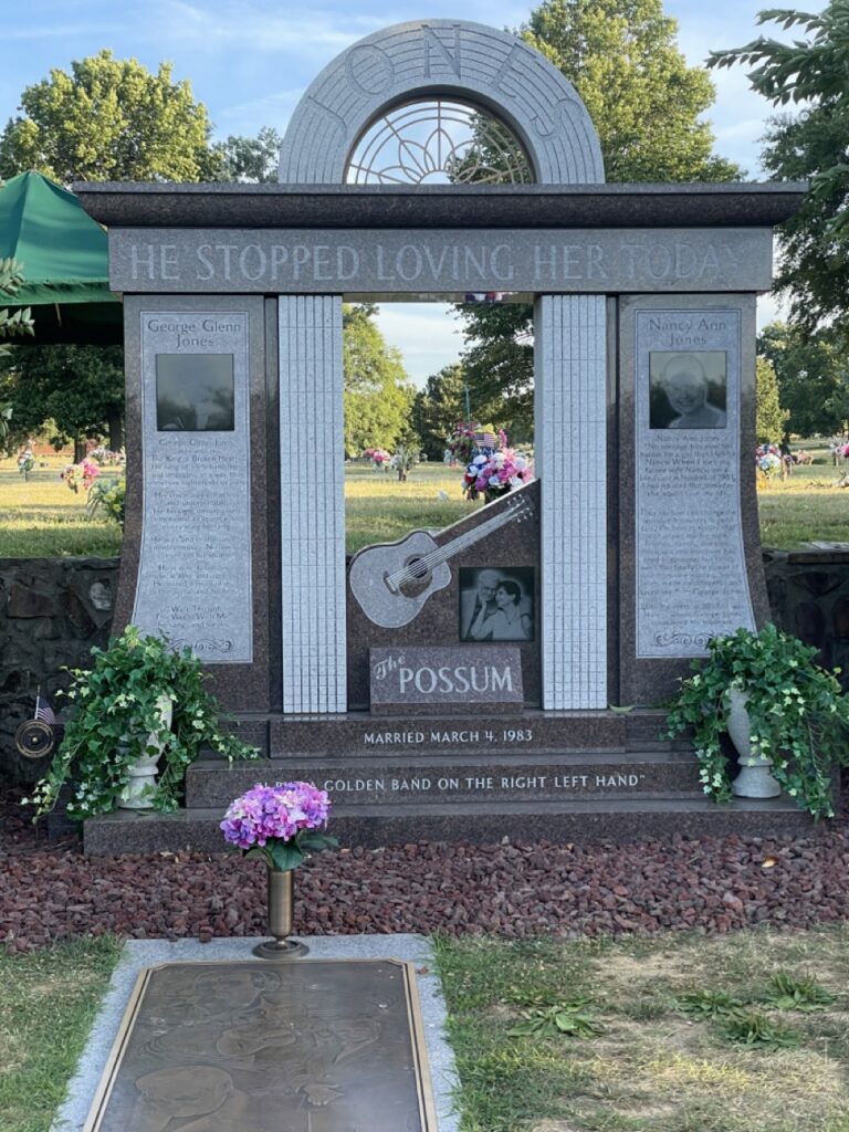 George Jones grave