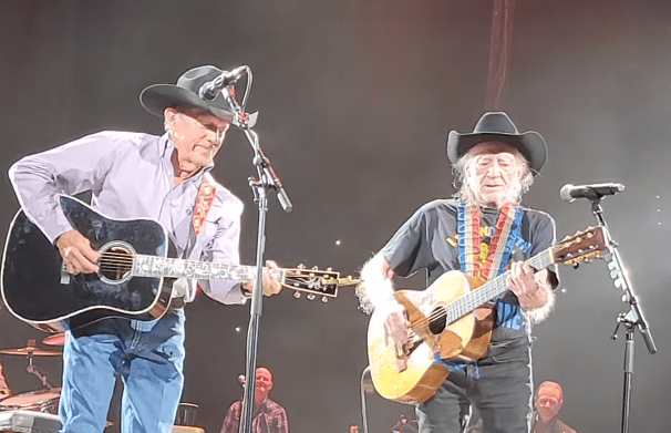 Willie Nelson George Strait country music