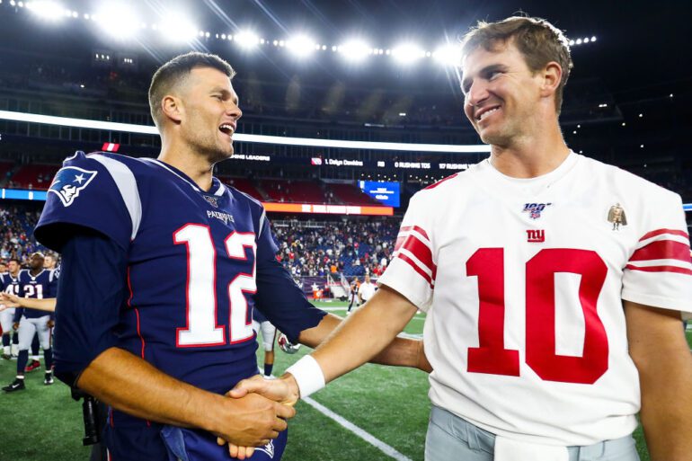 Tom Brady Eli Manning NFL