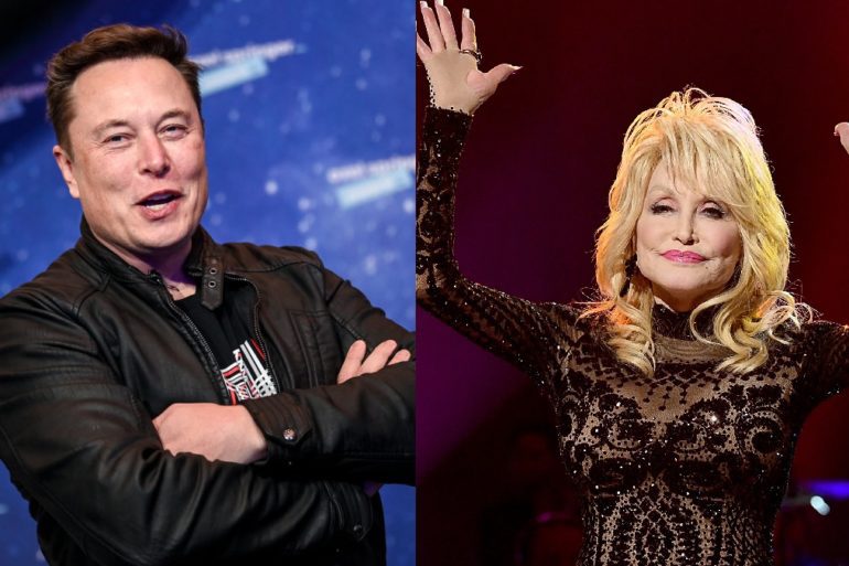 Elon Musk, Dolly Parton country music