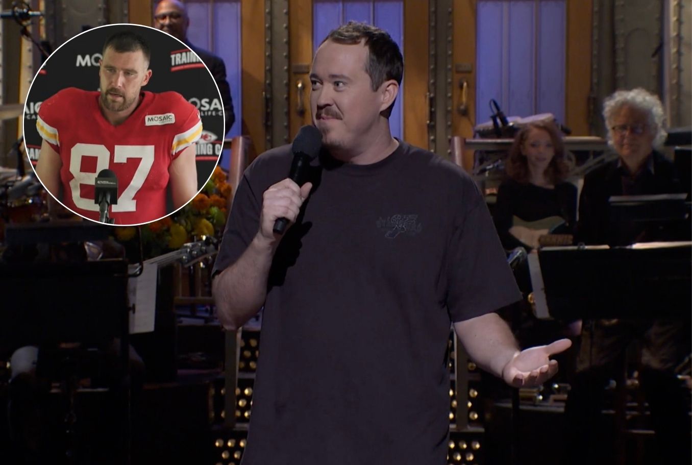 Swifties Are Once Again Mad At Travis Kelce, This Time For “Liking” Shane Gillis’ ‘SNL’ Monologue