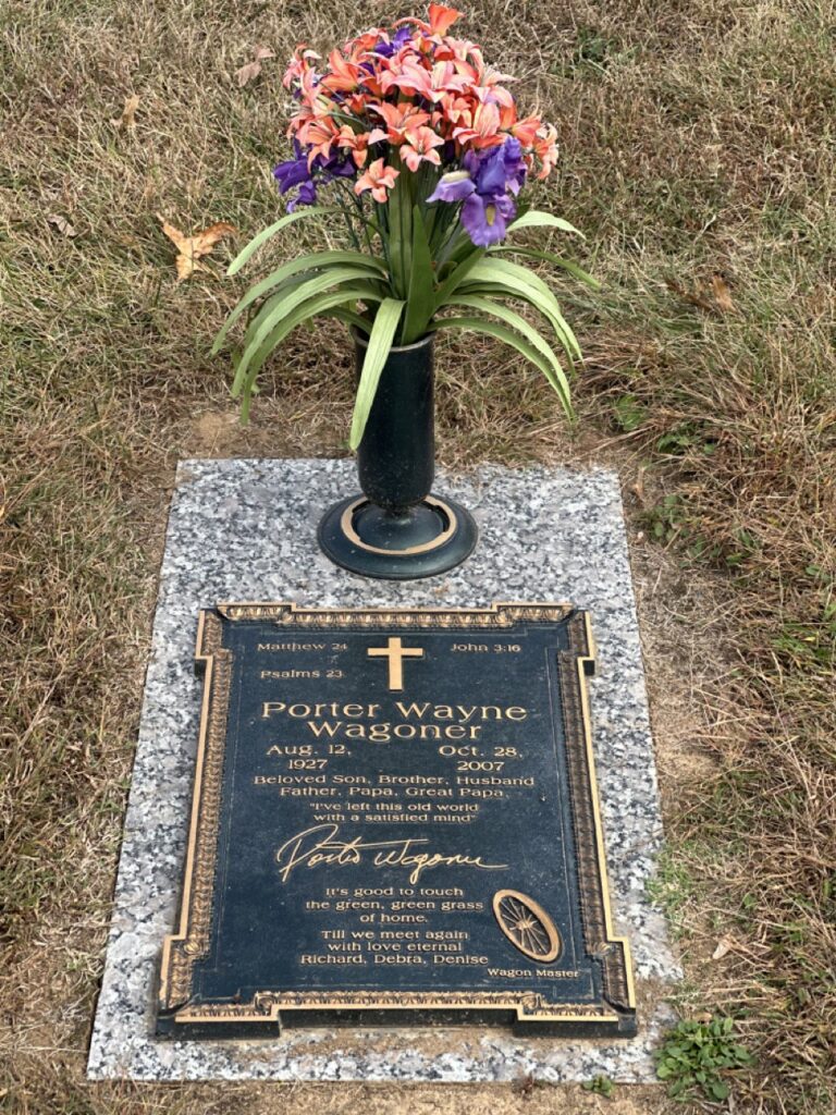 Porter Wagoner grave