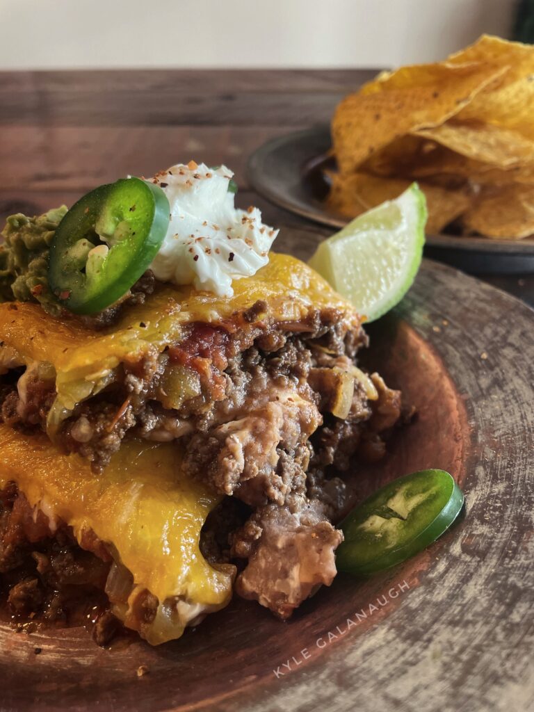 Venison bean dip