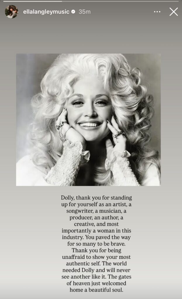 Ella Langley Dolly Parton