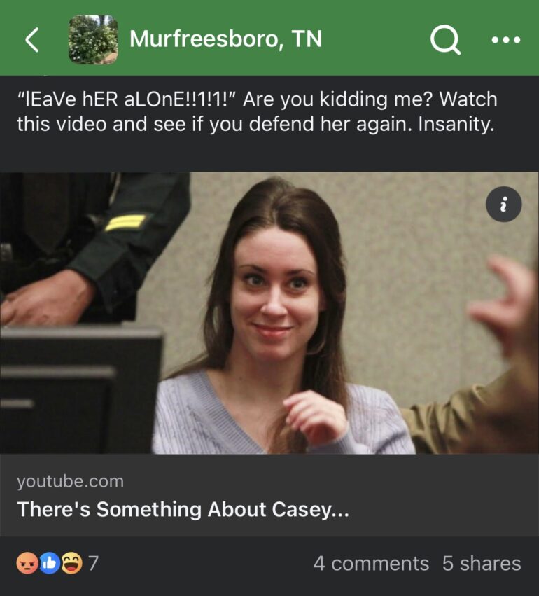 Casey Anthony Joins TikTok, Says She’s Been In The “Legal Field” Since ...
