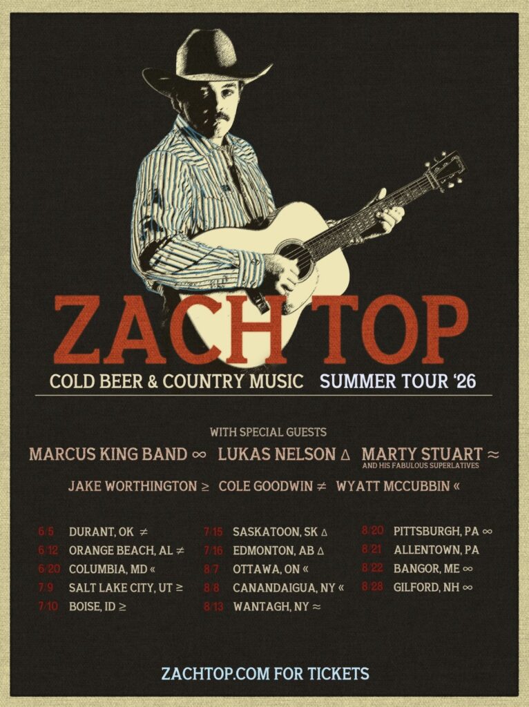 Zach Top Tour