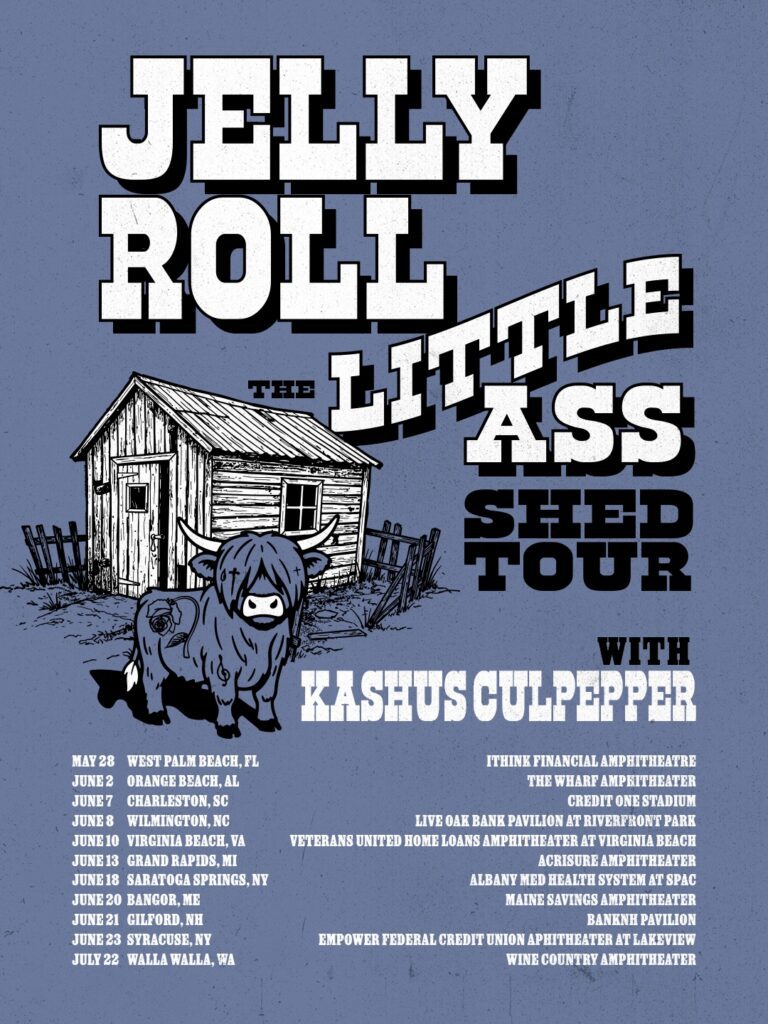Jelly Roll tour poster