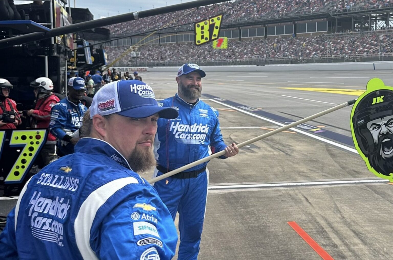 Jason Kelce Just Won A NASCAR Race…As A Pit Crew Member | Whiskey Riff