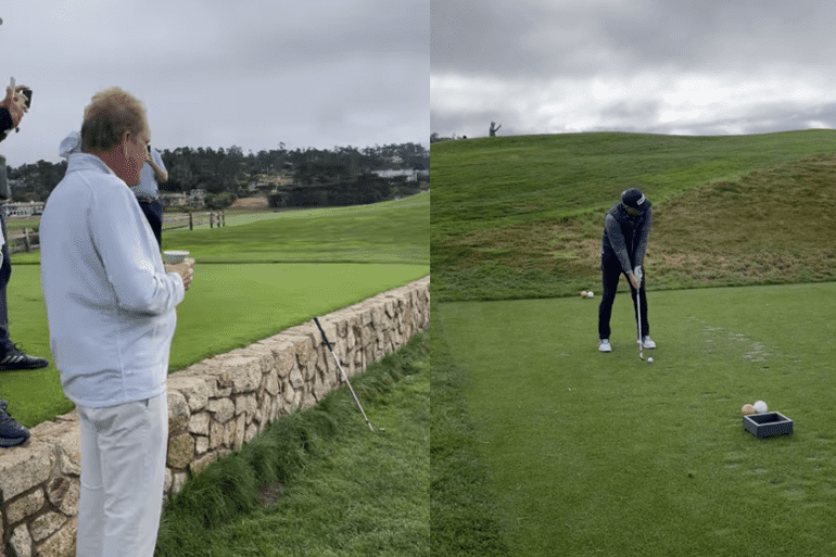 Jim Nantz golf