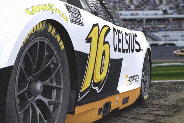 Kaulig Racing Daytona 500 #16 car Greg Biffle tribute