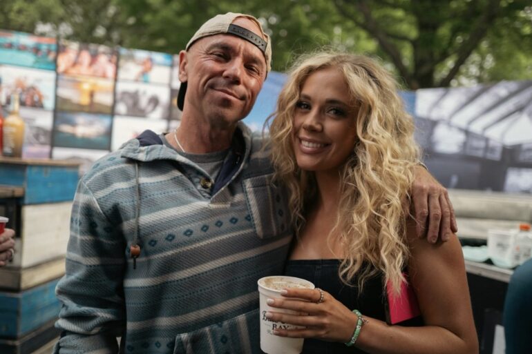 Kenny Chesney and Meg Moroney