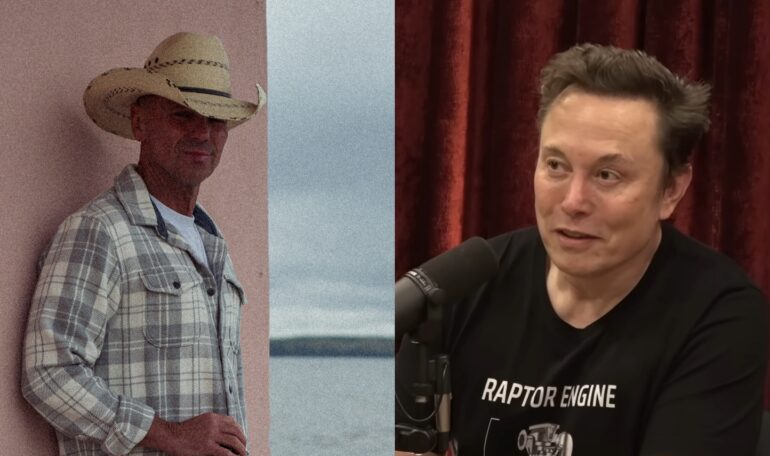 Kenny Chesney and Elon Musk