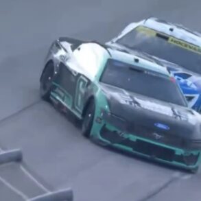 Carson Hocevar wrecks Brad Keselowski at Darlington in NASCAR