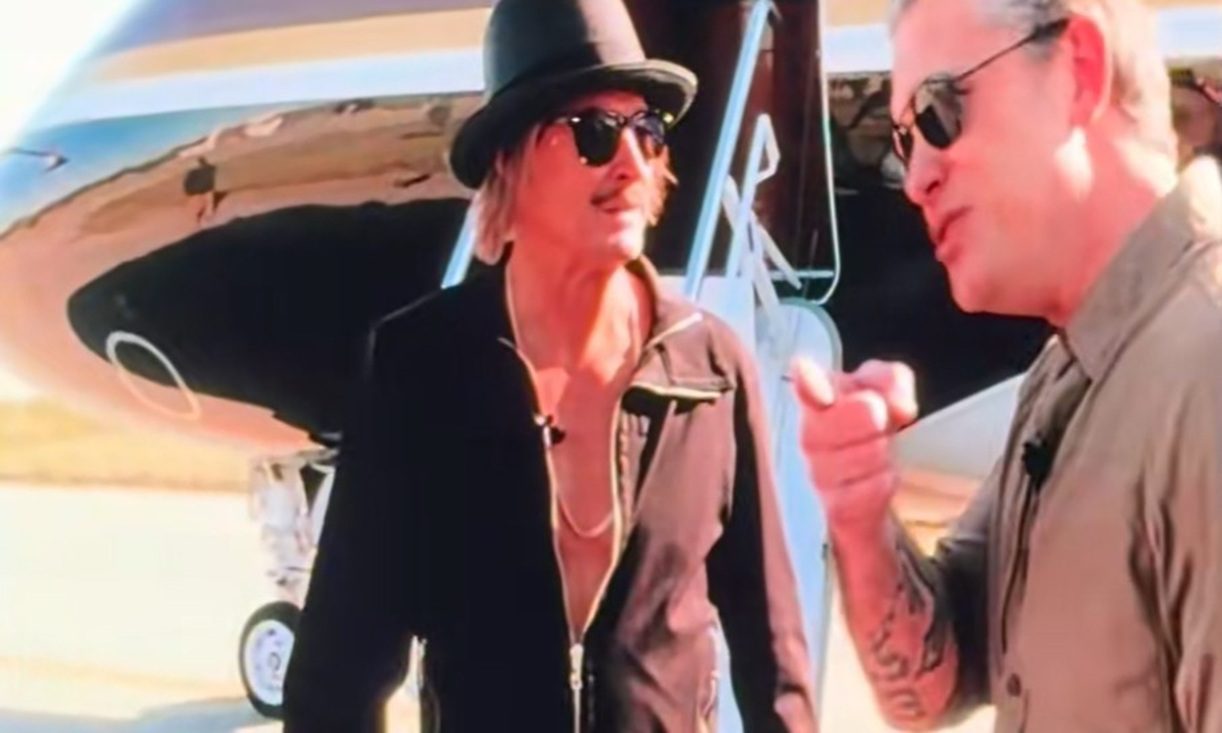 Kid Rock Debuts Apache Helicopter Concert Intro With Pete Hegseth On Opening Night Of ‘Freedom 250 Tour’