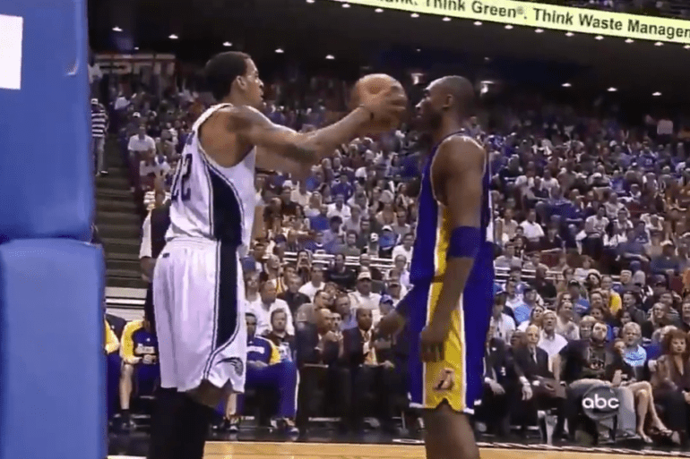 Kobe bryant matt barnes