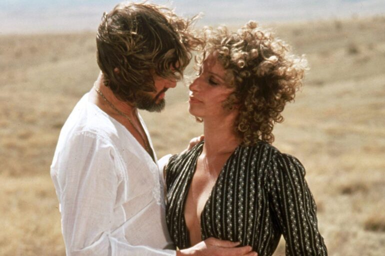 Kris Kristofferson and Barbara Streisand