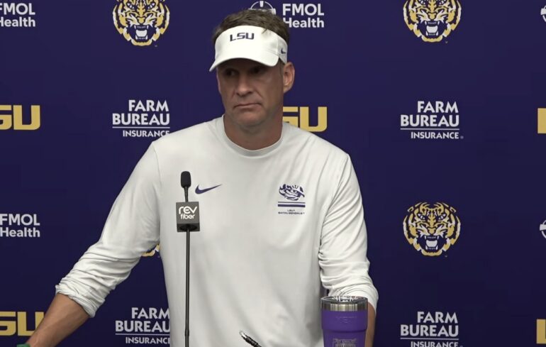 Lane Kiffin LSU football