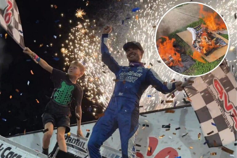 Kyle Larson Knoxville Nationals