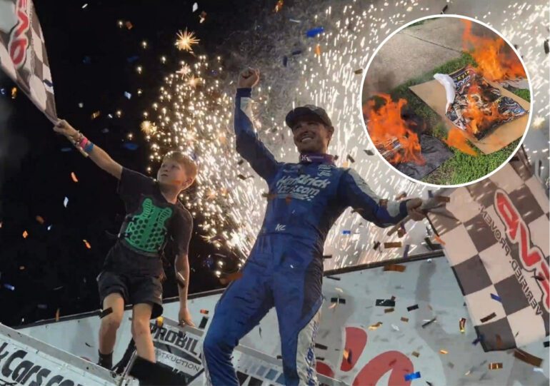 Kyle Larson Knoxville Nationals