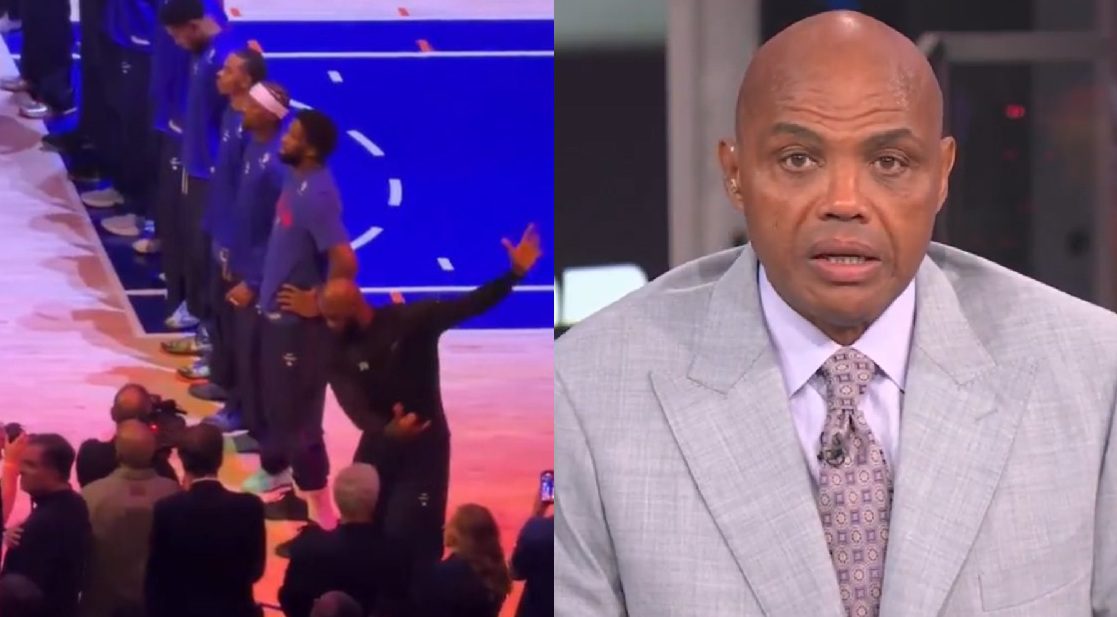 “We Live In The Greatest Country Ever” – Charles Barkley Calls LeBron James’ Anthem Antics “Disrespectful”
