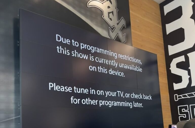 TV blackout