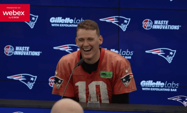 Mac Jones bald joke