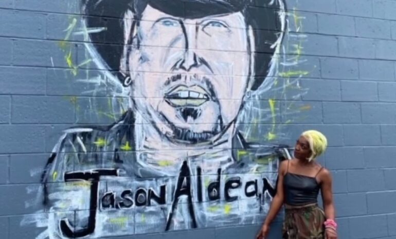 Jason Aldean mural