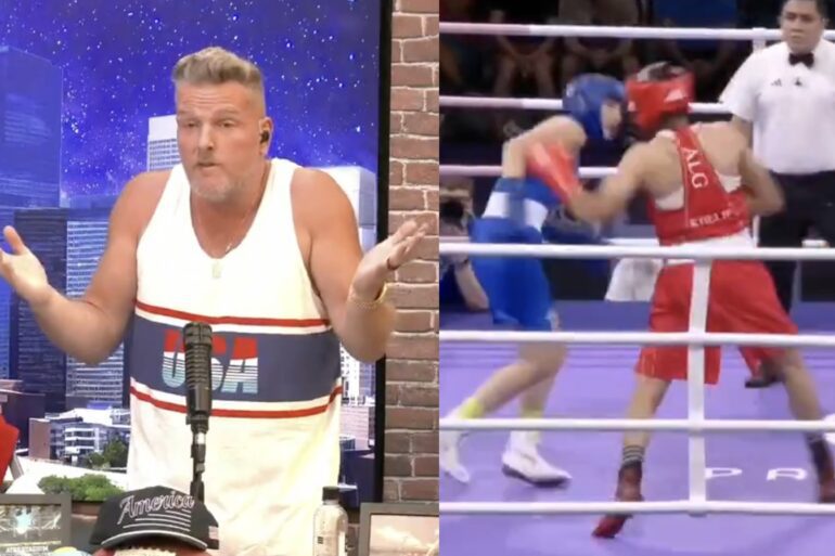 Pat McAfee Olympic boxing