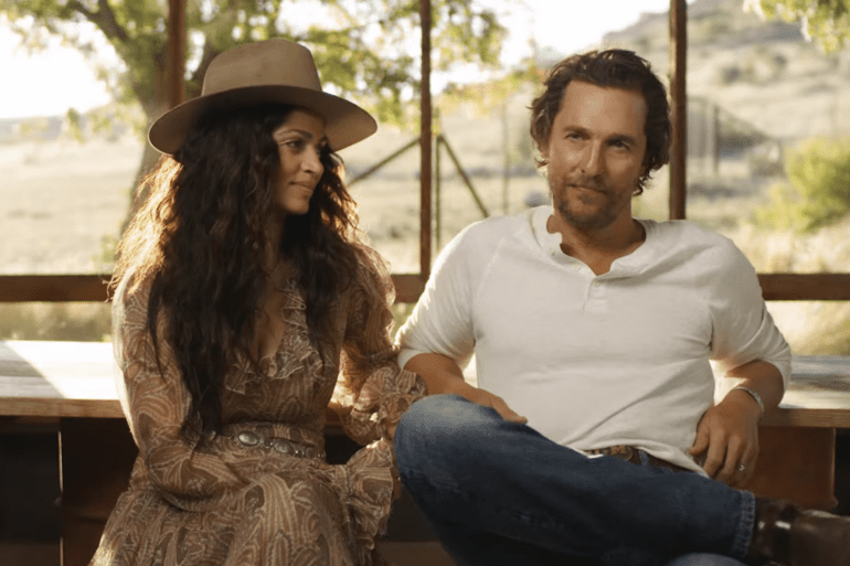 Matthew McConaughey and his wife Camila