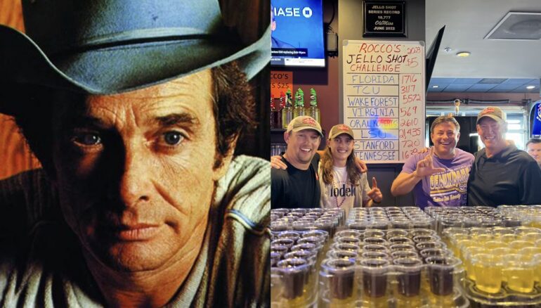 Merle Haggard Todd Graves Jello shots