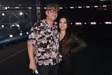 Michelle Branch and woman posing for a picture