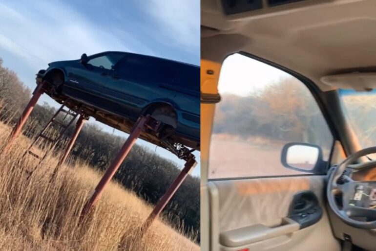 Nebraska deer blind van