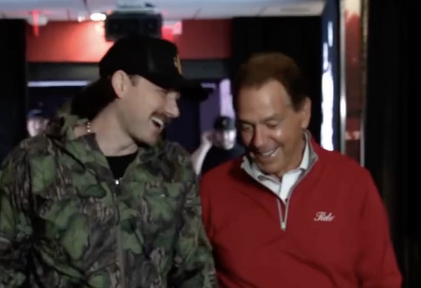 Nick Saban’s Daughter Says She Called & Texted “Anyone And Everyone” To Make Her Dad’s Walkout With Morgan Wallen Happen
