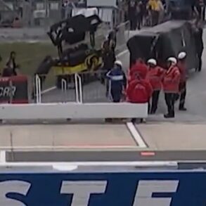 NASCAR pit box
