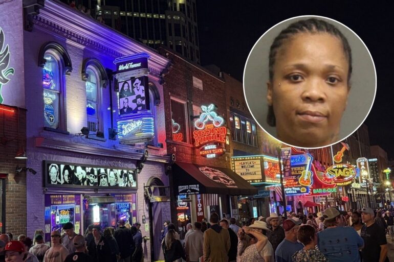 downtown Nashville mugshot