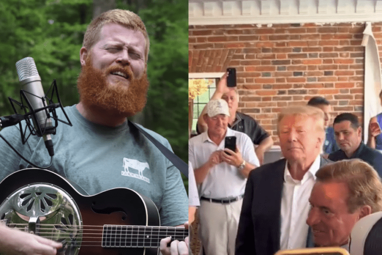 Oliver Anthony Donald Trump country music