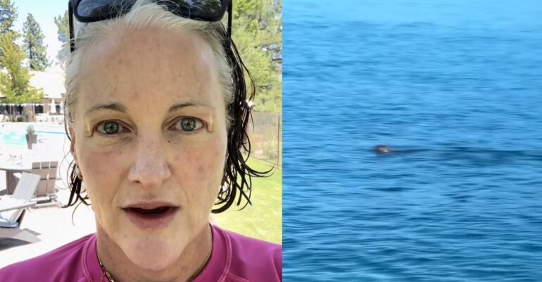 Otter lady Tahoe