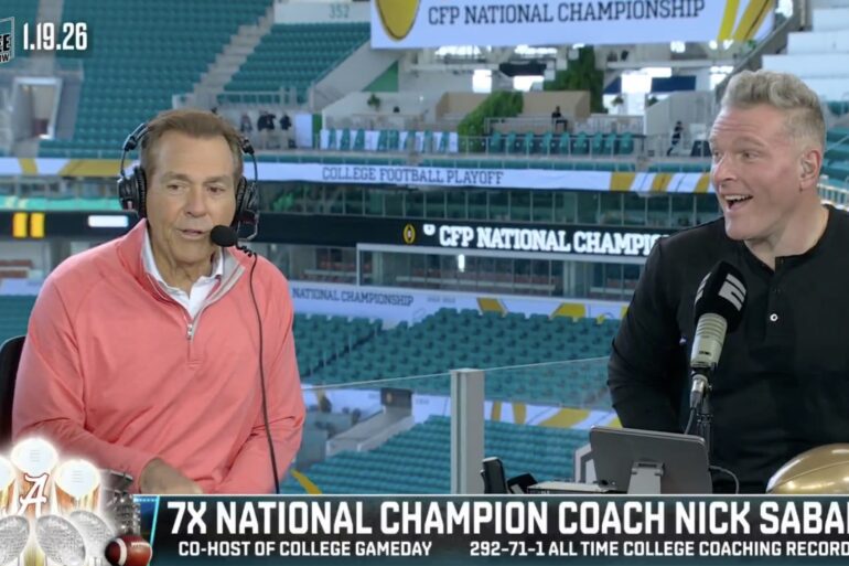 Nick Saban Pat McAfee Show