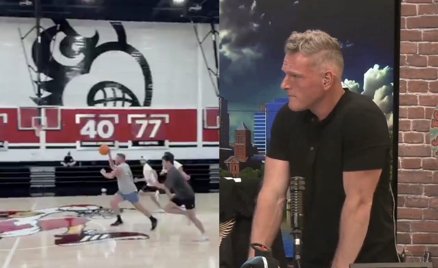 “Can’t Have That On Tape” – Pat McAfee Roasts Zach Bryan Over Viral Basketball Video